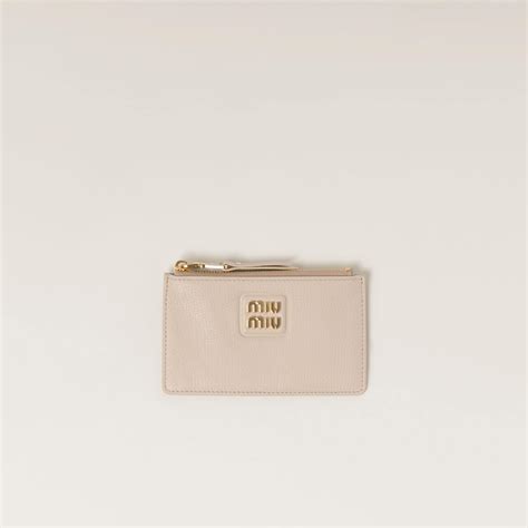 miu miu madras envelope wallet|Raw White Madras Leather Envelope Wallet .